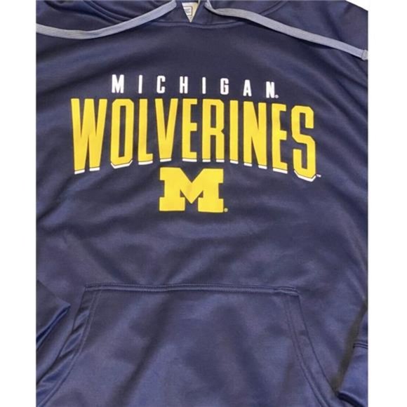 NWT Men's Michigan Wolverines Hoodie Size Large Proedge by Knights Apparel - Picture 5 of 6